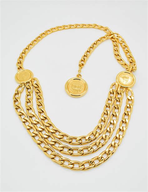 chain chanel belt|chanel chain belt vintage.